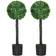 Homcom Boxwood Ball Trees Planta Artificial 2pcs