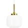 DYBERG LARSEN Arp Opal/Brass Pendant Lamp 15cm