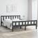 vidaXL Without Mattress Grey
