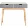 Premier Housewares Milo White/Grey Console Table 100x38cm