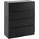 SECONIQUE Malvern 4 Chest of Drawer 80x100cm