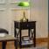 Homcom Banker's Green Table Lamp 39cm