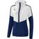 Erima Womens Squad Hoody - White/New Navy/Slate Grey