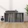 vidaXL Record Storage Grey Sonoma Reolsystem 71x36cm