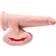 Pipedream Dildo realista King Cock Plus con escroto móvil 15,2 cm Beige