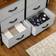 Homcom Industrial Bedroom Dresser Grey Chest of Drawer 80x62.5cm