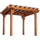 Backyard Discovery Cedar Pergola