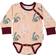 Geggamoja Long Sleeved Bamboo Bodysuits - Rabbit Pink