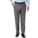 Haggar Mens Premium Comfort Classic Fit Flat Front Dress Pant