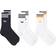 adidas Originals Solid Crew Socks 3-pack - White/Multicolor