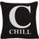 Premier Housewares Chill Complete Decoration Pillows Natural, Black, Red (45x45cm)