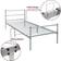 House of Home Extra Strong Single Metal Bed 93x198cm