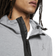 Nike Jordan Air Dri-Fit Fleece Full-Zip Hoodie - Carbon Heather/Black/Reflective Silver