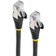 StarTech 50cm Cat6a Ethernet Cable 10GbE 500MHz 100W PoE++ Snagless RJ-45 w/Strain Reliefs S/FTP Network Patch Cord 0.5m