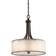 Kichler Belle Suspension Lacey - Bronze Blanc Transparent Lustre 50.8cm