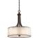 Kichler Belle Suspension Lacey - Bronze Blanc Transparent Lustre 50.8cm