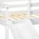 Donco kids Twin Loft Tent Bed with Slide