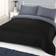 Dreamscene Sängkläder halvset Duvet Cover Black, Yellow, White, Pink, Blue, Green, Grey, Beige (190x91cm)
