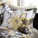 Mi Zone Allison Bedspread Grey, Yellow (228.6x218.4cm)