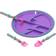 Constructive Eating Utensil & Plate Combo Garden Fairy