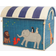 Rice Zoo Animals Storage Basket Large