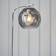 Endon Lighting Dimple Chrome/ Smokey Mirrored Glass Floor Lamp 150cm