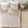 Clean Spaces Blakely Bedspread Beige, Gray, Blue (269.2x238.8cm)