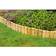 Forest Garden Half Log Border Edging Roll 180x15cm