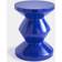 Polspotten Zig Zag Tabouret Bleu Foncé Table Basse