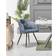 PNHome Vittorio lux Velvet Kitchen Chair