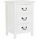 Dkd Home Decor S3033969 White Bedside Table 36x47cm