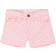 Versace Kid's La Greca Shorts Pant - Candy/White