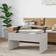 vidaXL Lift-Top Design Concrete Grey Sofabord 50.5x80cm