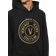 Versace Men's Logo Details Hooded Sweatshirt - Black