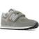 New Balance Kid's 574 Core Hook & Loop - Grey with White