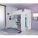Kidsaw High Sleeper Loft Bed & Wardrobe Desk Bookcase Bundle 81.5x42.5"