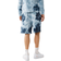 True Religion Tie Dye Sweat Shorts