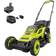 Ryobi P1180VNM Battery Powered Mower