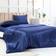 Satin Bed Sheet Black, Beige, Grey, Blue, Red, Pink, Silver (236.2x160cm)