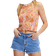 Billabong Drift Away Frayed Denim Shorts