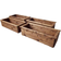 Charles Taylor Medium Trough Planter 4-pack 41x83x32cm