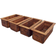 Charles Taylor Medium Trough Planter 4-pack 41x83x32cm