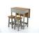 Breakfast Dining Set 40x80cm 3pcs