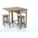 Breakfast Dining Set 40x80cm 3pcs