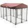 Trixie Deluxe Outdoor Portable And Expandable Dog Kennel with Cover XXL