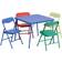 Flash Furniture Kid's Folding Table & Chair Set