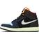 NIKE Air Jordan 1 Retro High OG GS - Baroque Brown/Black/Laser Orange/Racer Pink