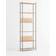 Moebe S.255.1.A Oak-Black Shelving System