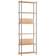 Moebe S.255.1.A Oak-Black Shelving System