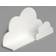 Cloud Shelf - White Mensole da Parete